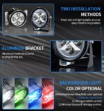 Фары Aurora X alo-r4t3 RGB — изображение 4