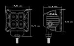 Светодиодная фары Aurora alo-d3-2-p23-rgb (2шт) — изображение 15