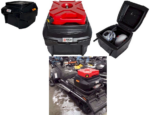 Кофр GKA №2 для снегоходов BRP Skandic, Tundra WT, Lynx Adventure, Commander, Yeti Army (57 л)