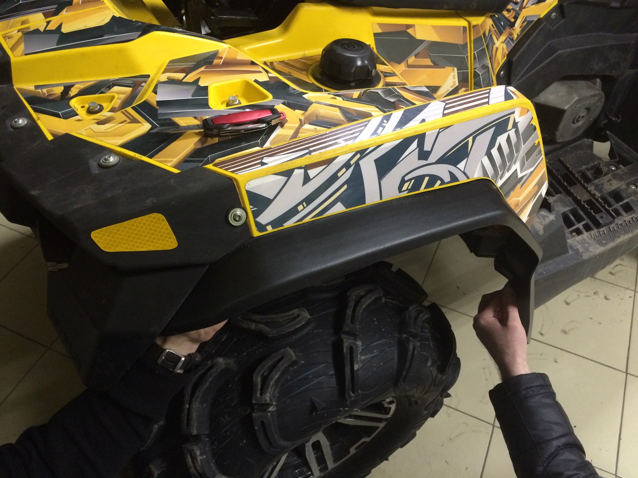 jCbJJiPOAMA Расширители колесных арок для Stels ATV800G GUEPARD — изображение 1