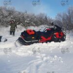 Кофр GKA №2 для снегоходов BRP Skandic, Tundra WT, Lynx Adventure, Commander, Yeti Army (57 л) — изображение 6
