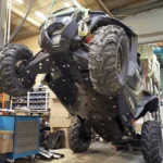 Защита днища и передних арок ktz для Polaris RZR XP Turbo 2021 — изображение 6